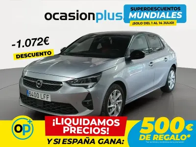 Usado Opel Corsa GS Line 100 CV (73 kW) 2020 Gris Utilitario