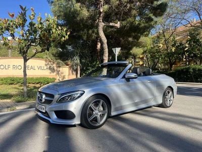 Plateado Usado 2018 Mercedes C180 Descapotable | 29.900 € (Un poco caro)