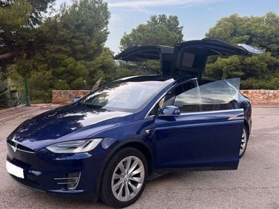 Usado Tesla Model X 412 kW (561 CV) 2020 Azul SUV