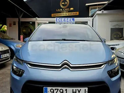 Usado Citroën C4 Picasso Exclusive 115 CV (84 kW) 2014 Azul Monovolumen