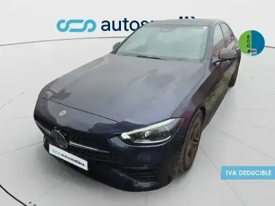 Usado Mercedes C200 204 CV (150 kW) 2022 Azul Berlina