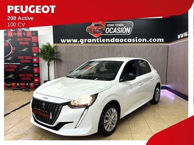 Usado Peugeot 208 Active 99 CV (72 kW) 2022 Blanco Utilitario