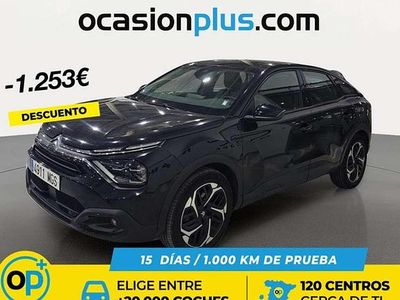Usado Citroën C4 Feel 131 CV (96 kW) 2023 Negro SUV