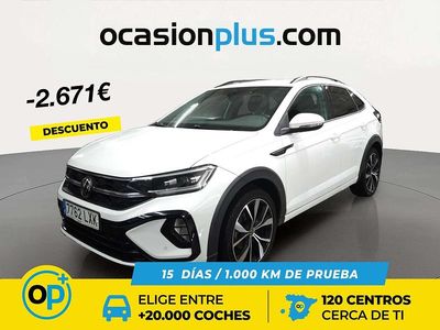 Usado VW Taigo R-line 150 CV (110 kW) 2022 Blanco SUV
