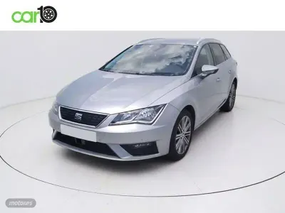 Usado Seat Leon ST XCELLENCE 130 CV (95 kW) 2021 Gris Familiar