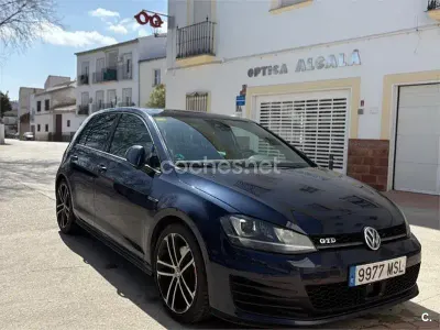 Usado VW Golf VII GTD 184 CV (135 kW) 2015 Negro Berlina