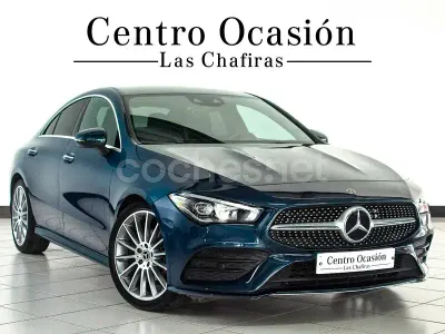 Usado Mercedes CLA180 136 CV (100 kW) 2020 Azul Berlina