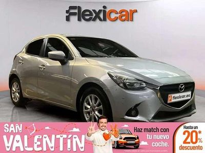Usado Mazda 2 Luxury 90 CV (66 kW) 2017 Gris Utilitario