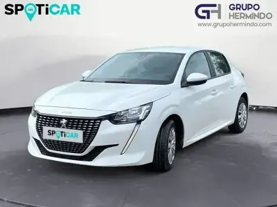 Usado Peugeot 208 Active 100 CV (73 kW) 2021 Blanco Utilitario