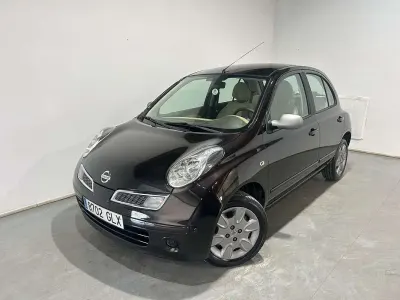 Usado Nissan Micra Visia 82 CV (60 kW) 2009 Negro Berlina