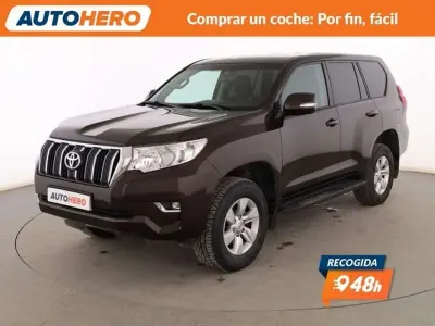 Usado Toyota Land Cruiser 177 CV (130 kW) 2018 Marrón SUV