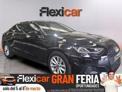 Usado Audi A3 110 CV (80 kW) 2021 Negro Berlina