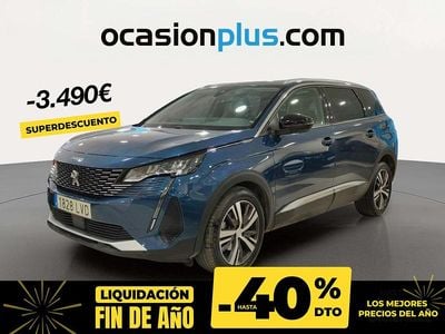 Azul Usado 2021 Peugeot 5008 Allure SUV | 26.850 € (Precio justo)