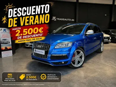 Usado Audi Q7 S-Line 350 CV (257 kW) 2006 Azul SUV