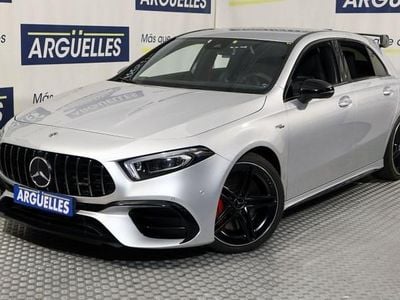 Gris / plata Usado 2020 Mercedes A45 AMG AMG Berlina | 53.800 € (Un poco caro)