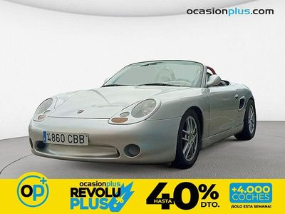 Usado Porsche Boxster 220 CV (161 kW) 2002 Gris plata Descapotable