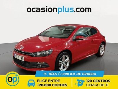 Rojo Usado 2014 VW Scirocco R-line Coupe | 13.690 € (Precio justo)