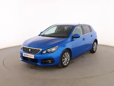 Usado Peugeot 308 Allure 131 CV (96 kW) 2021 Azul Berlina