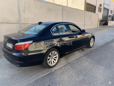 Usado BMW 520 163 CV (119 kW) 2007 Negro Berlina
