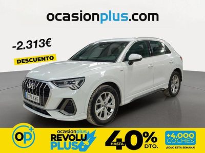 Usado Audi Q3 S-Line 150 CV (110 kW) 2019 Blanco SUV