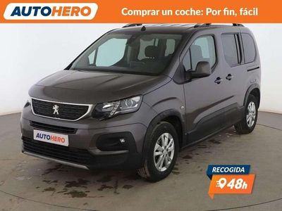Usado Peugeot Rifter Allure 102 CV (75 kW) 2020 Gris Monovolumen