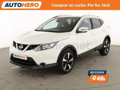 Usado Nissan Qashqai N-Connecta 110 CV (80 kW) 2016 Blanco SUV