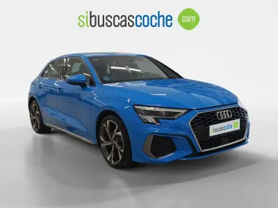 Usado Audi A3 S-Line 110 CV (80 kW) 2022 Azul Berlina