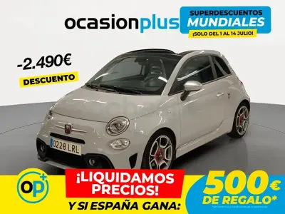 Usado Abarth 595C Turismo 165 CV (121 kW) 2021 Gris / plata Descapotable