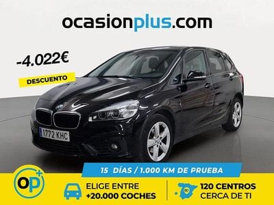 Usado BMW 218 Active Tourer 150 CV (110 kW) 2018 Negro Monovolumen