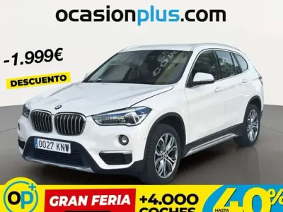 Usado BMW X1 150 CV (110 kW) 2018 Blanco SUV