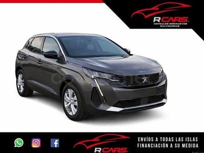Usado Peugeot 3008 Active 130 CV (95 kW) 2021 Gris / plata SUV