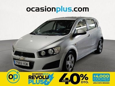 Usado Chevrolet Aveo LT 95 CV (69 kW) 2013 Gris plata Utilitario