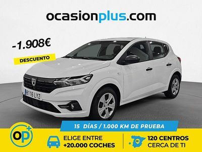 Usado Dacia Sandero Essentiel 91 CV (66 kW) 2022 Blanco Utilitario