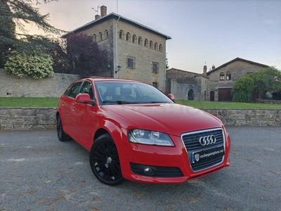 Usado Audi A3 Premium 140 CV (102 kW) 2008 Rojo Utilitario