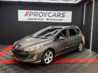 Usado Peugeot 308 SW 110 CV (80 kW) 2008 Gris / plata Familiar