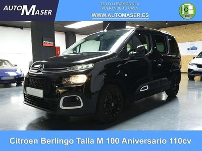 Negro Usado 2020 Citroën Berlingo PureTech Monovolumen | 13.100 € (Precio justo)