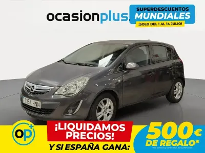 Usado Opel Corsa Selective 86 CV (63 kW) 2013 Gris Utilitario