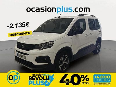 Usado Peugeot Rifter GT-line 130 CV (95 kW) 2020 Blanco Monovolumen