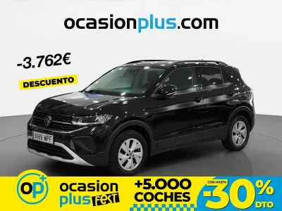 Usado VW T-Cross Life 116 CV (85 kW) 2024 Negro SUV