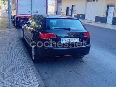 Usado Audi A3 Attraction 140 CV (102 kW) 2007 Negro Berlina