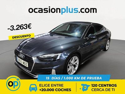 Usado Audi A5 Advanced Plus 150 CV (110 kW) 2022 Gris Coupe