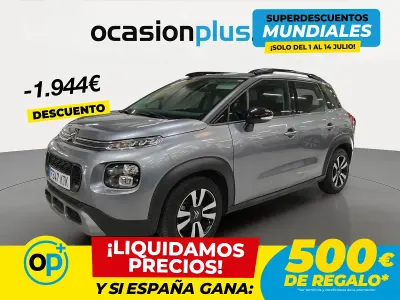 Usado Citroën C3 Aircross Feel 102 CV (75 kW) 2019 Gris SUV