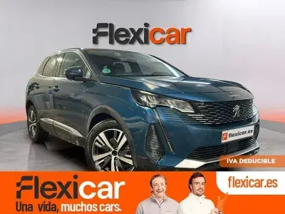 Usado Peugeot 3008 Active 130 CV (95 kW) 2021 Azul SUV