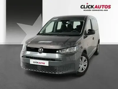 Usado VW Caddy 102 CV (75 kW) 2025 Gris / plata Monovolumen