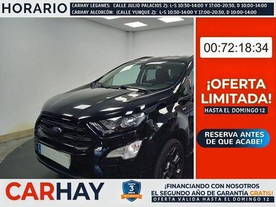 Usado Ford Ecosport ST-Line 125 CV (91 kW) 2022 Negro SUV