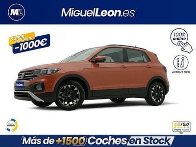 Usado VW T-Cross Advance 110 CV (80 kW) 2021 Naranja SUV