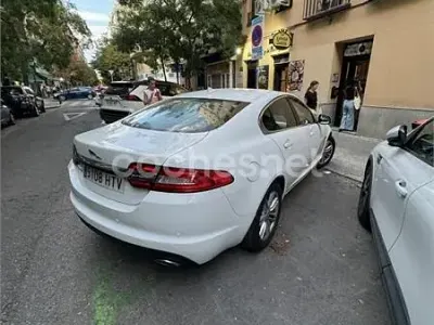 Usado Jaguar XF Luxury 190 CV (139 kW) 2013 Blanco Berlina