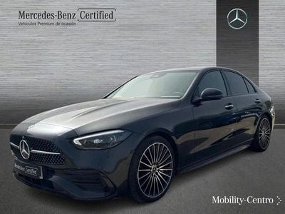Usado Mercedes C200 AMG line 204 CV (150 kW) 2022 Graphite grey  metallic paint Berlina