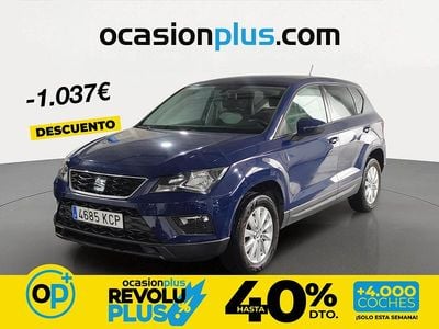Usado Seat Ateca Ecomotive 115 CV (84 kW) 2017 Azul SUV