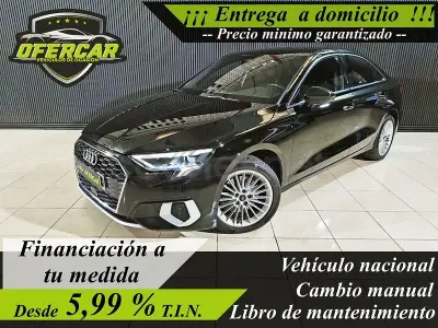 Usado Audi A3 Premium 116 CV (85 kW) 2021 Negro Berlina